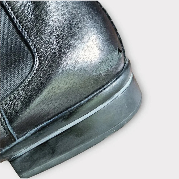 To Boot New York Mens Chelsea Boots Size EU 41 US 8 Black Leather Pull On main image 7
